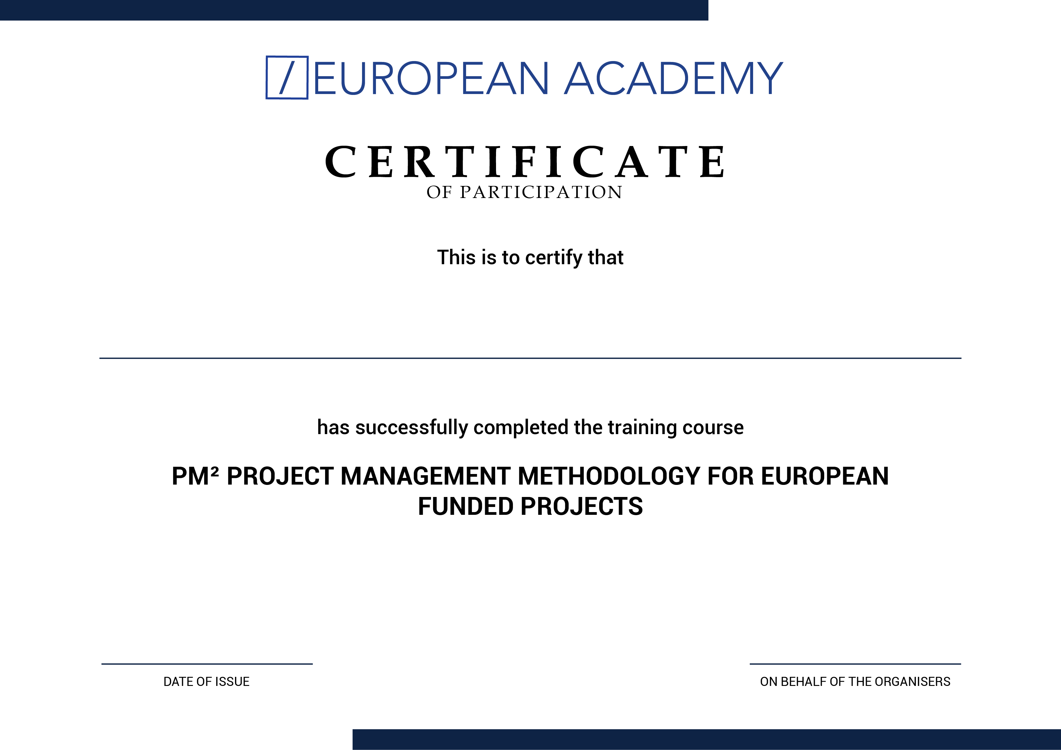 Certificate Background