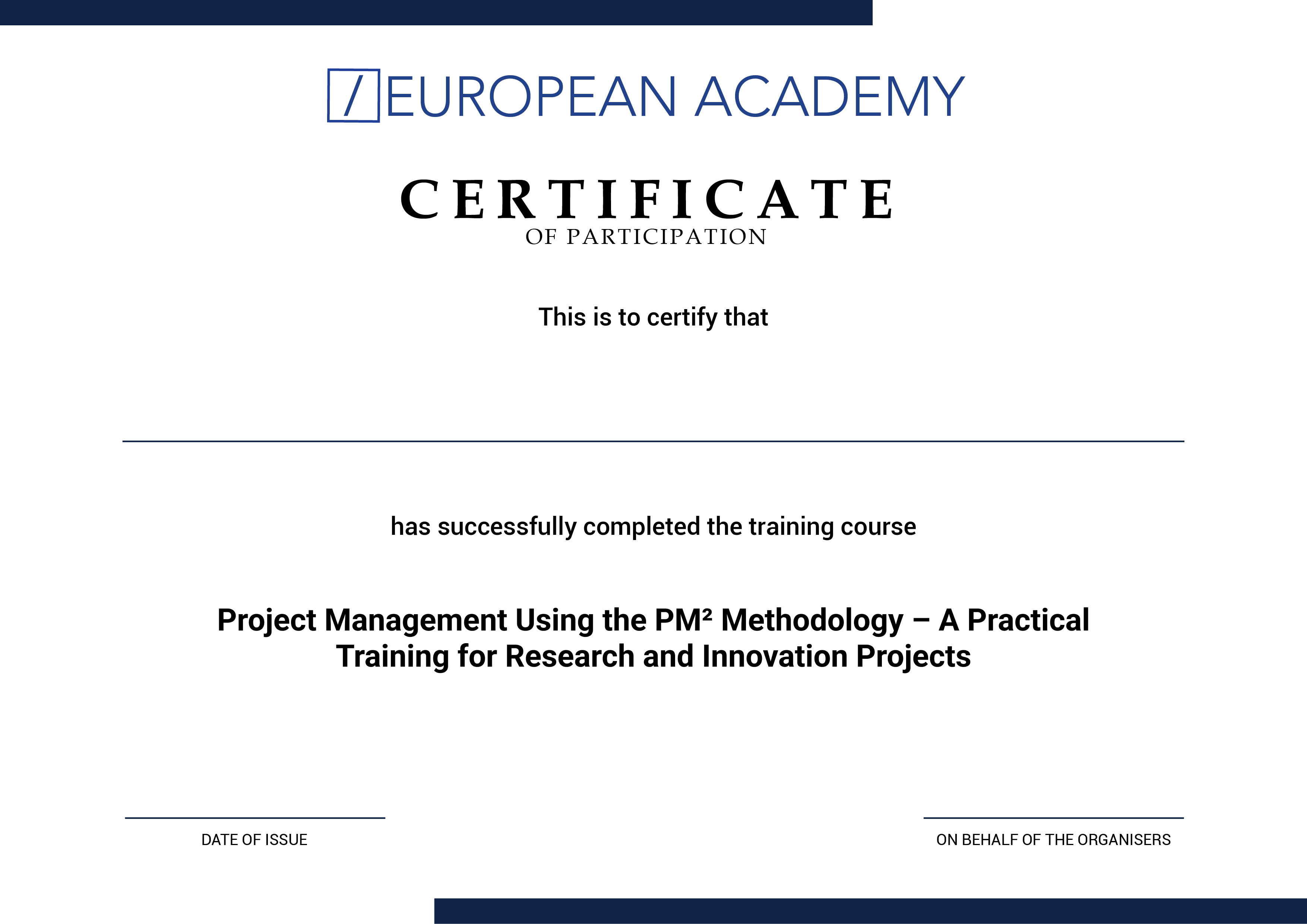 Certificate Background