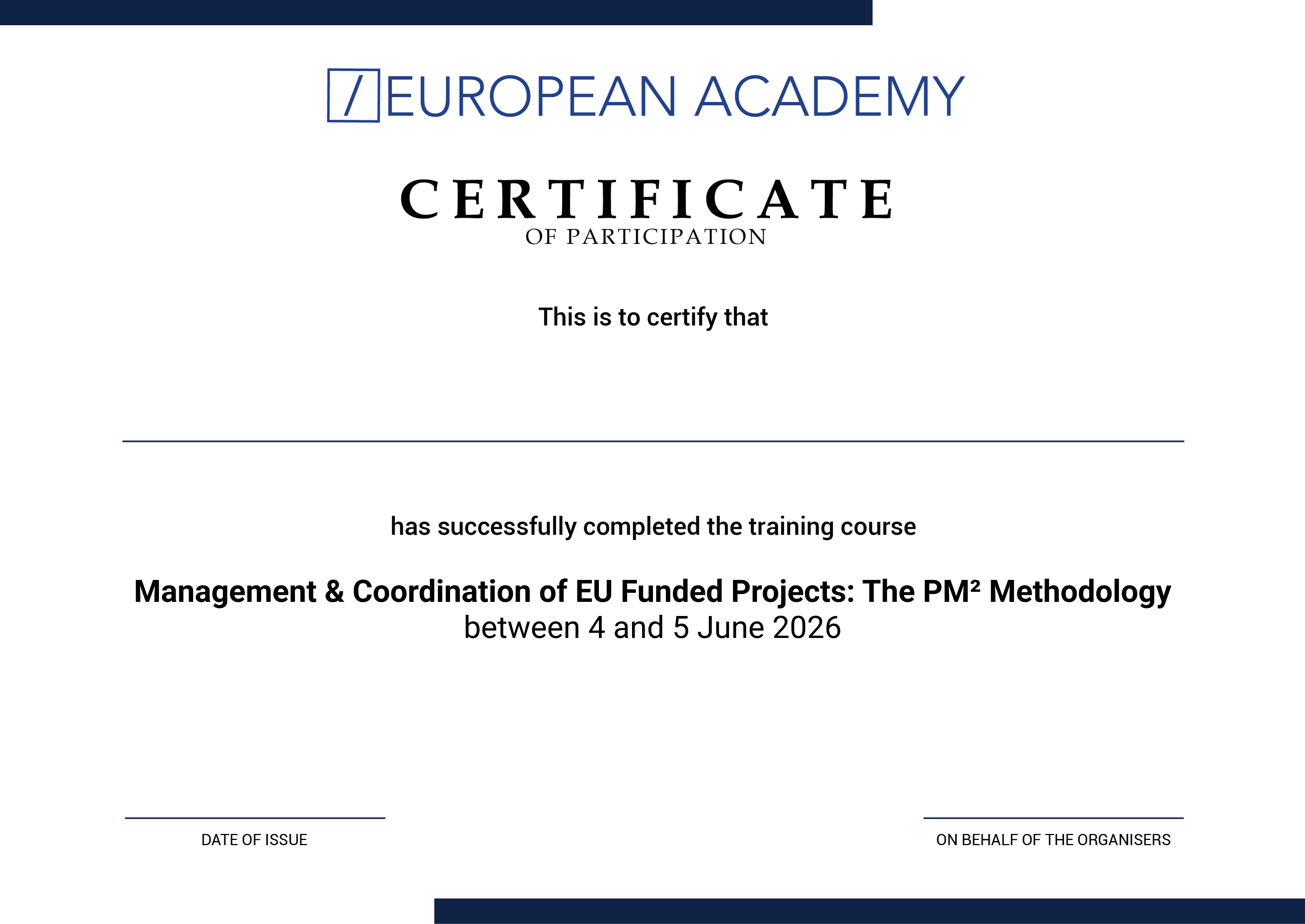 Certificate Background