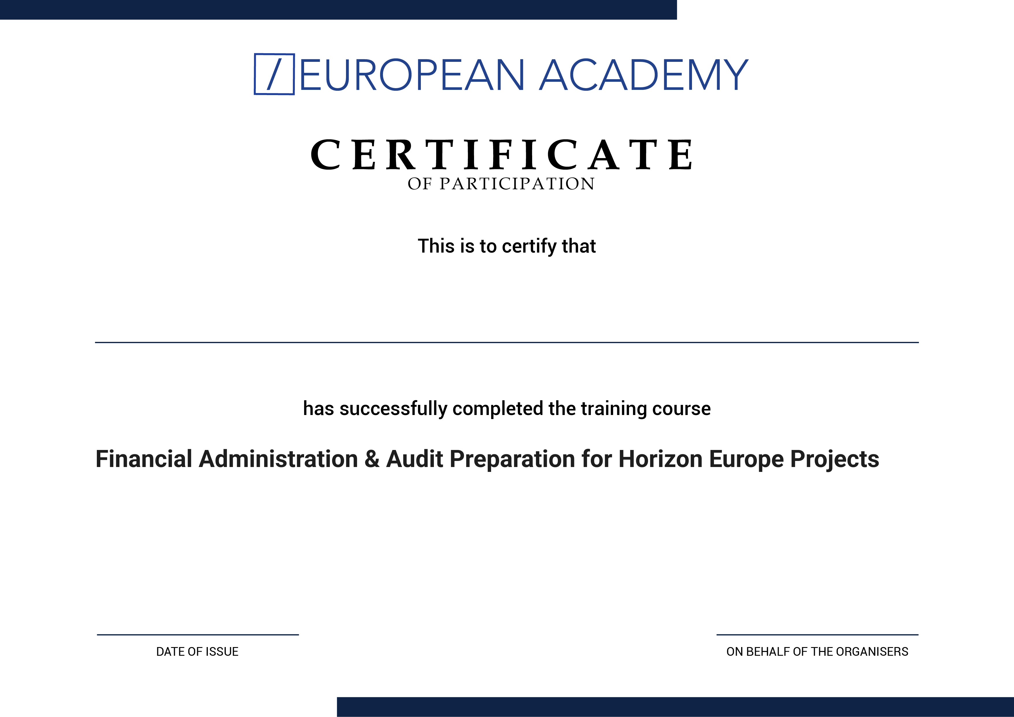 Certificate Background