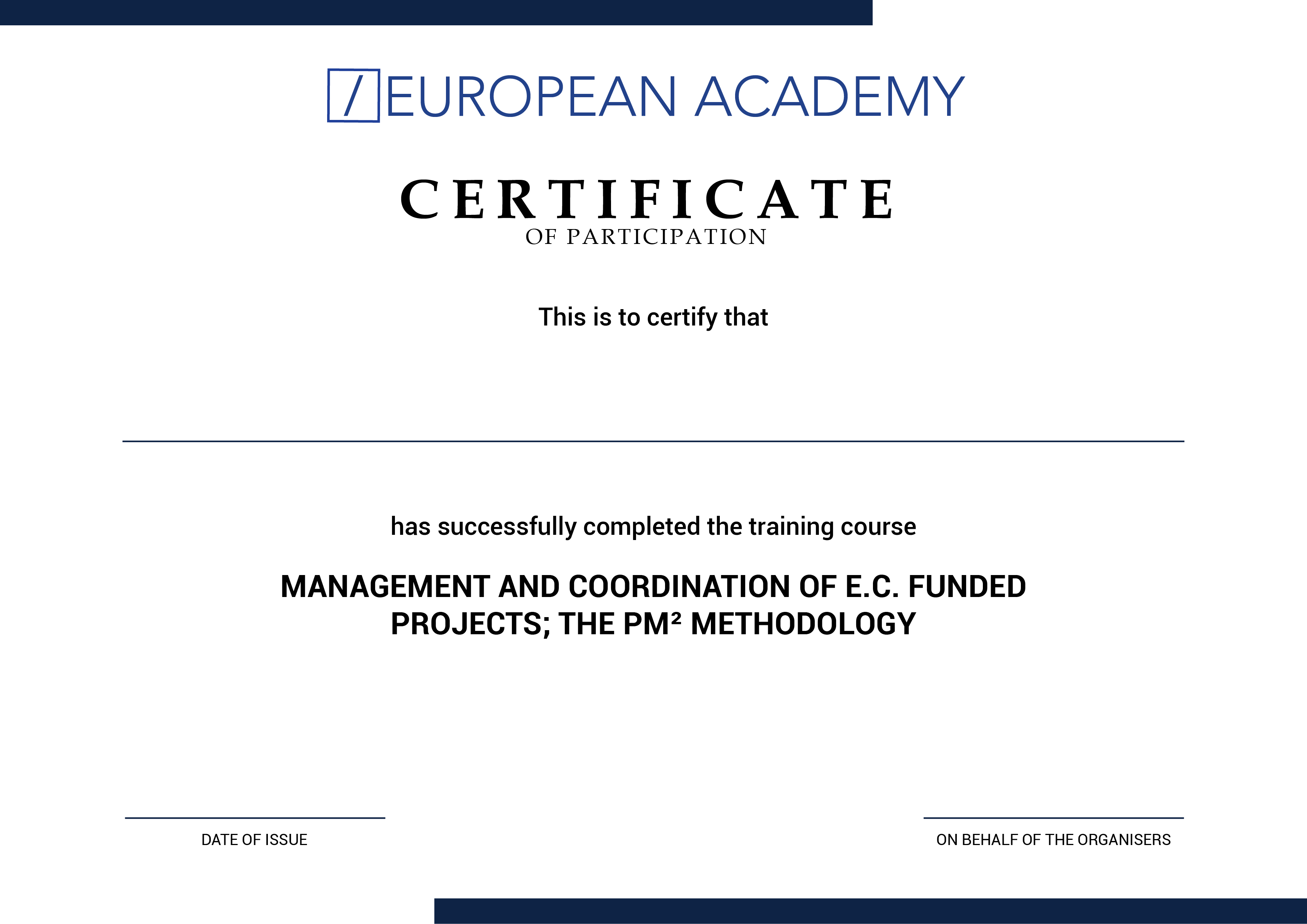 Certificate Background