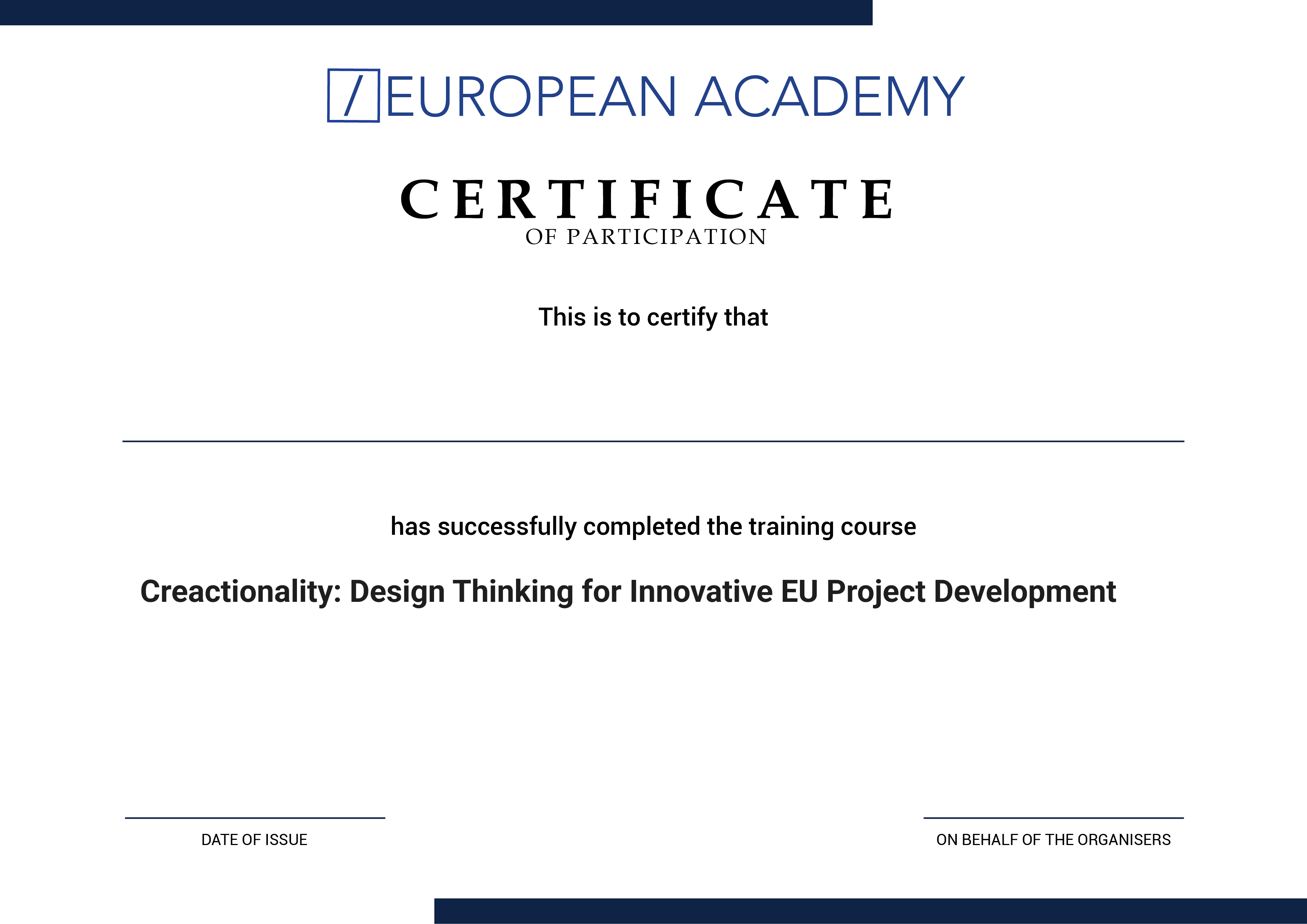 Certificate Background