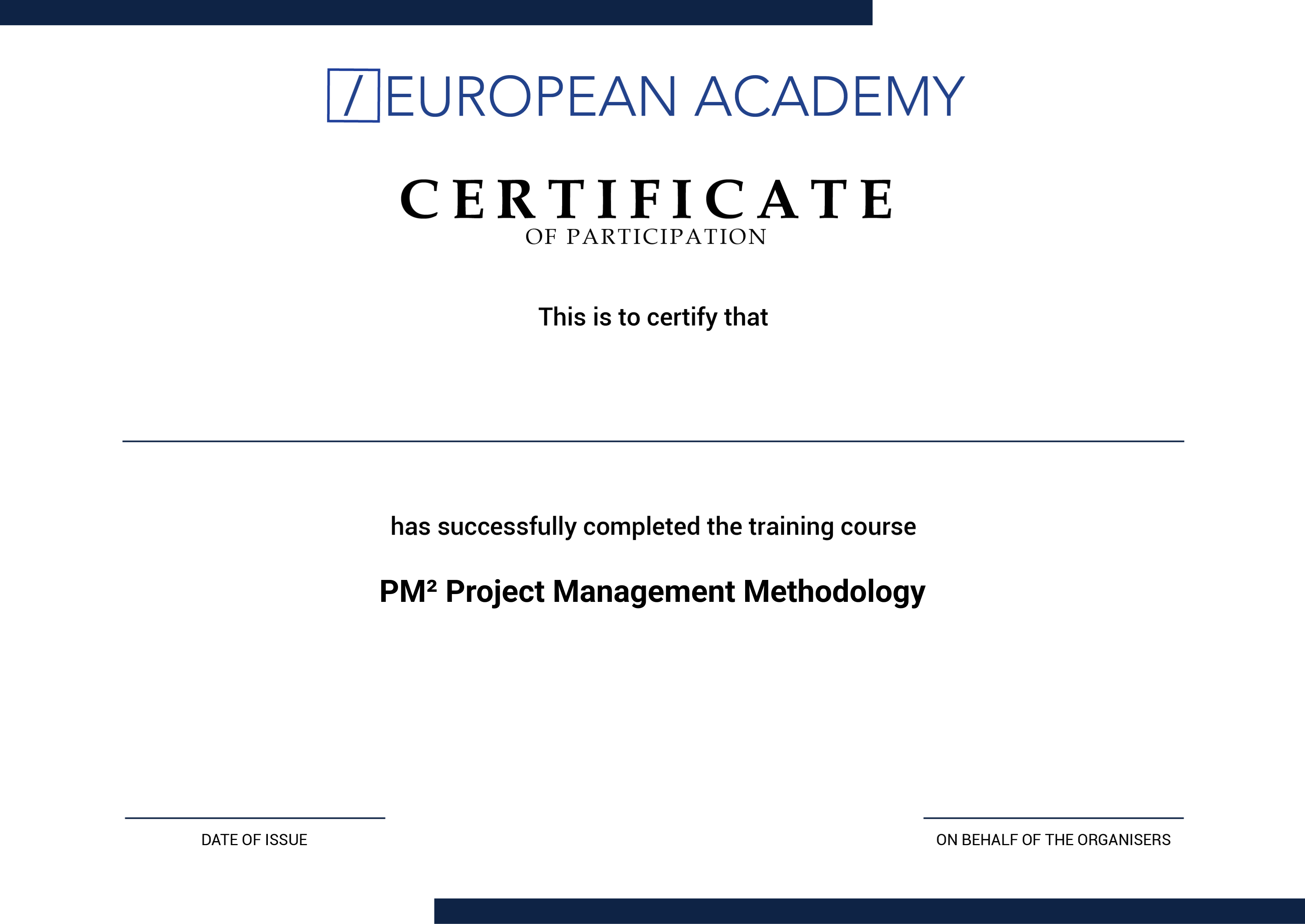 Certificate Background