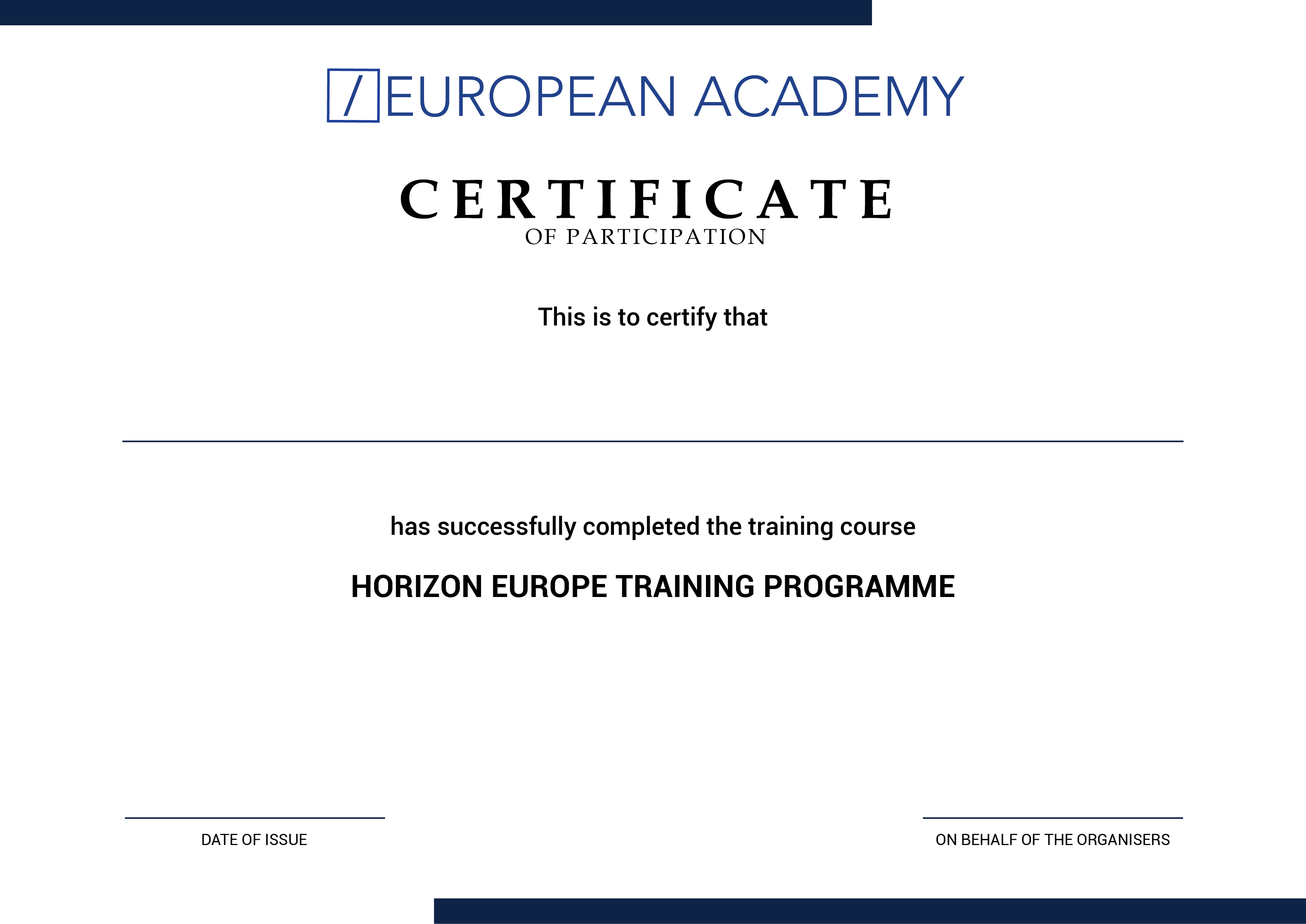 Certificate Background