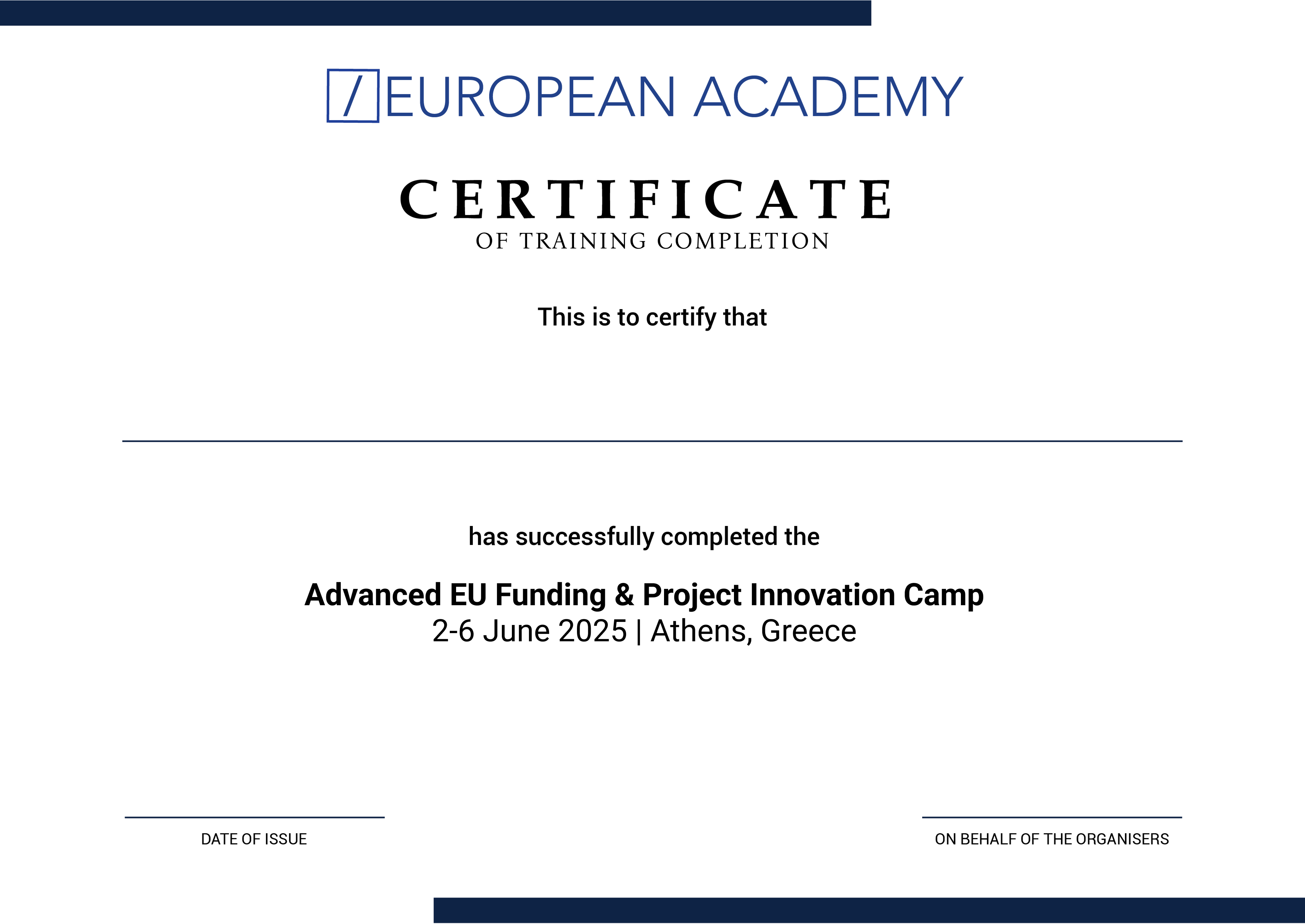 Certificate Background